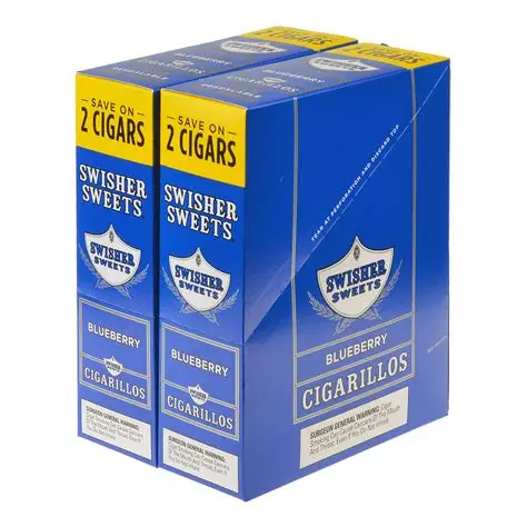 Swisher Ciglo 1.39 blueberry - SWISHER SWEETS CIGARALLOS 2 PK blueberry 1.39
